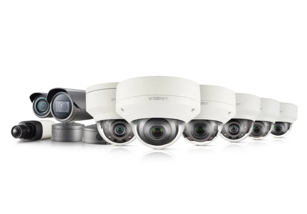 Hanwha security cameras